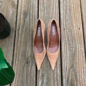 Schutz Vintage Punchout Pumps size 7